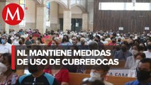 Nuevo León mantiene uso obligatorio de cubrebocas en espacios cerrados