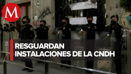 Regresa acceso libre a calle de República de Cuba tras desalojo en CNDH