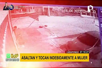 Cobarde ataque: delincuente asalta y realiza tocamientos indebidos a jovencita en Carapongo
