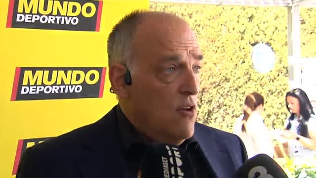 Tebas sobre los audios de Rubiales y Piqué: Hasta que los implicados no den su opinión, no voy a decir nada