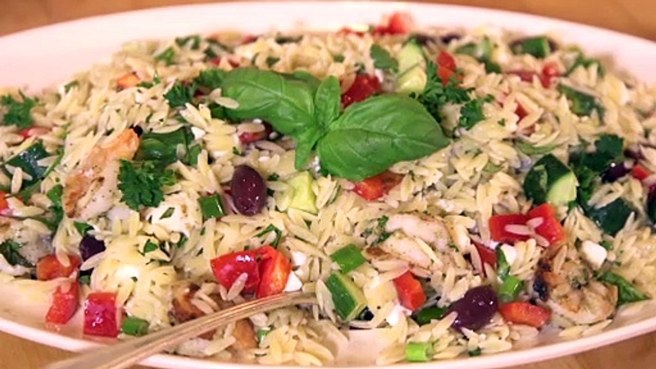 This Orzo Salad With Shrimp Is Perfect For a We...