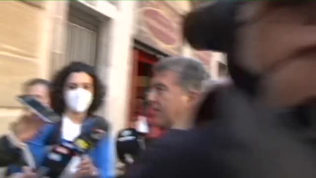 Laporta guarda silencio ante la petición de explicaciones de la afición por el escándalo de las entradas