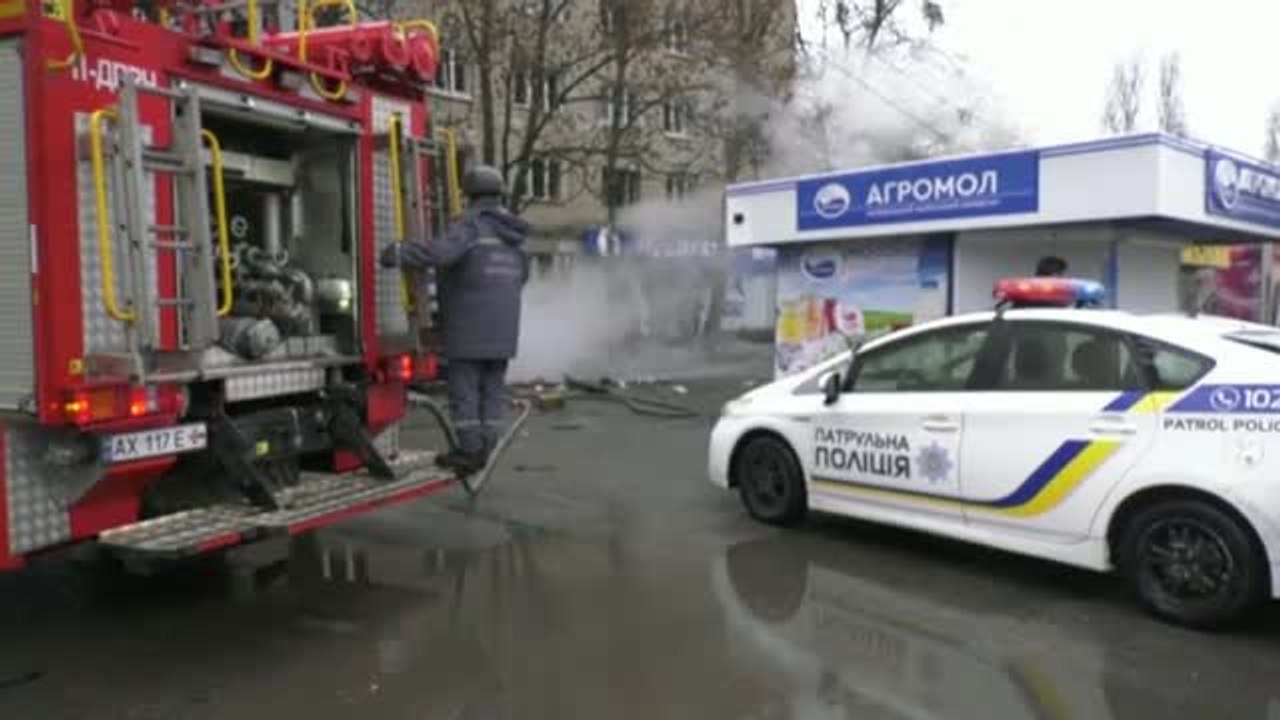 Dos misiles rusos matan a dos vecinos de la ciudad ucraniana de Járkov