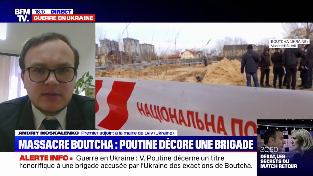 Andriy Moskalenko, premier adjoint au maire de Lviv: Nos militaires ukrainiens sont des boucliers vivants