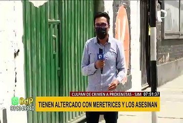 SJM: proxeneta acribilla a dos jóvenes que tuvieron altercado con trabajadores sexuales