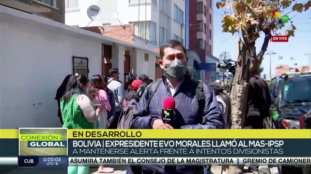 Evo Morales llama a dirigencia de Bolivia a no dejarse confundir por la derecha
