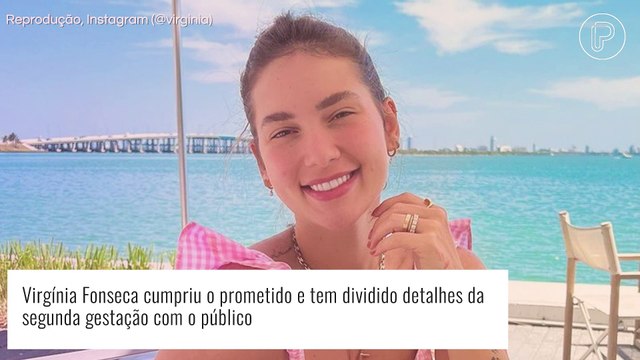 Virgínia Fonseca celebra 3 meses de gravidez e exibe crescimento da barriga. Fotos!