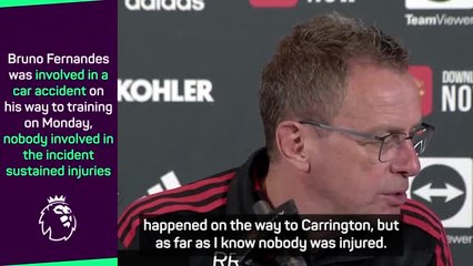 Fernandes fit for Liverpool after car crash - Rangnick