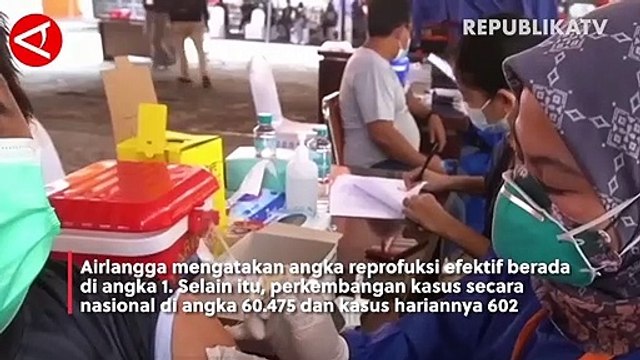 Covid Terkendali, Airlangga Imbau Masyarakat Tetap Terapkan Prokes Saat Lebaran