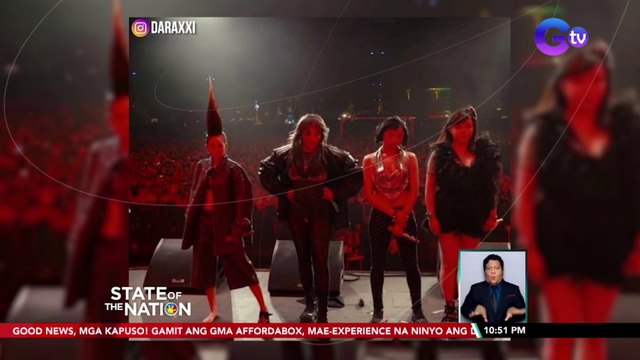 Sandara Park, nawalan ng sapatos sa surprise performance ng 2NE1 sa Coachella | SONA