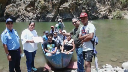 Cañón de Somoto recibe premio por ser uno de los balnearios más limpios