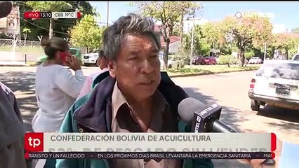 Productores arrojaron pescado en mal estado en puertas de Senasag
