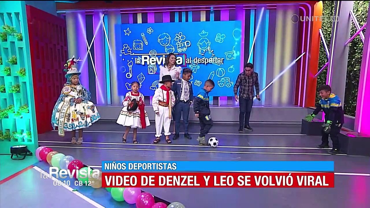 Humor: Los niños del 'balonazo' visitaron el set de La Revista