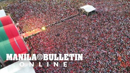 UniTeam supporters flock to the BBM-Sara Grand Rally in Cebu City