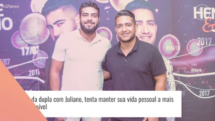 Dupla de Juliano, Henrique posta foto rara com filhos e web nota semelhança com cantor. Veja!