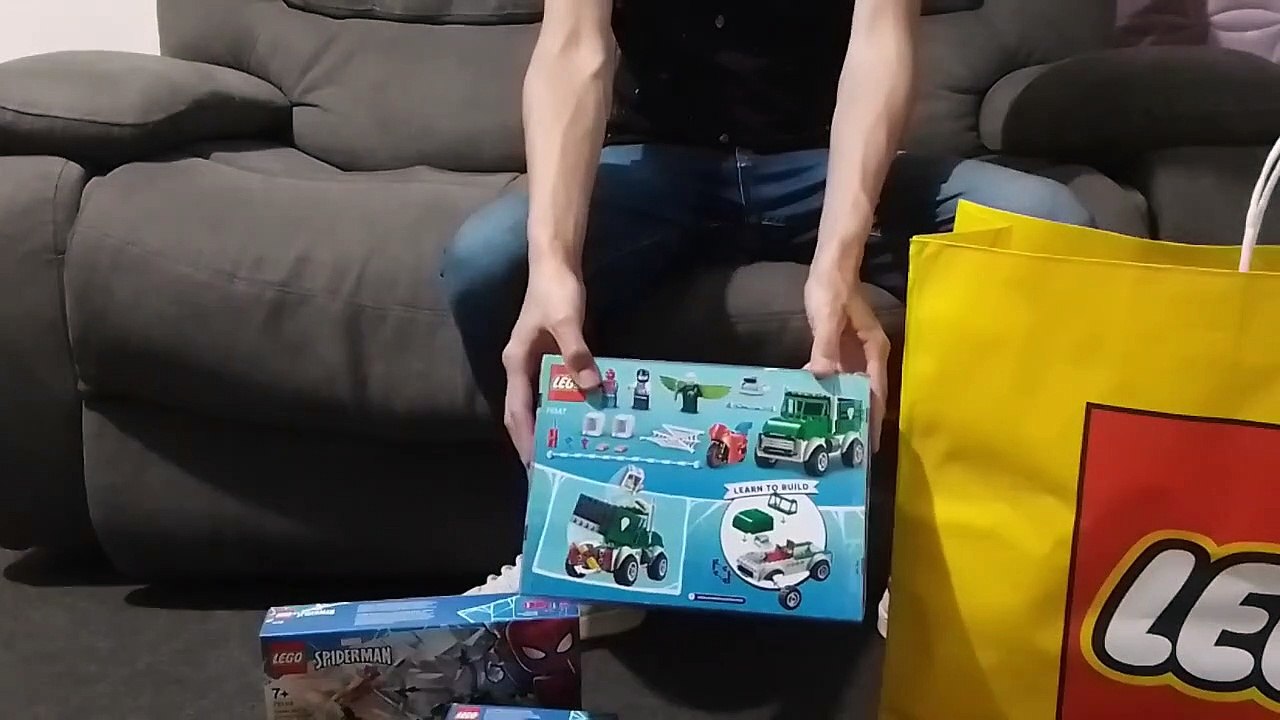 UNBOXING LEGO SPIDER MAN