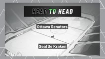 Ottawa Senators At Seattle Kraken: Puck Line, April 18, 2022