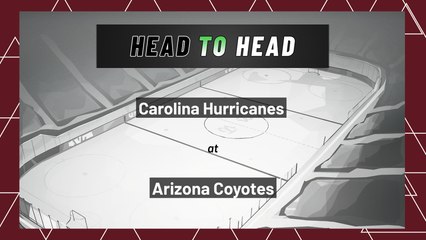 Carolina Hurricanes At Arizona Coyotes: Total Goals Over/Under, April 18, 2022