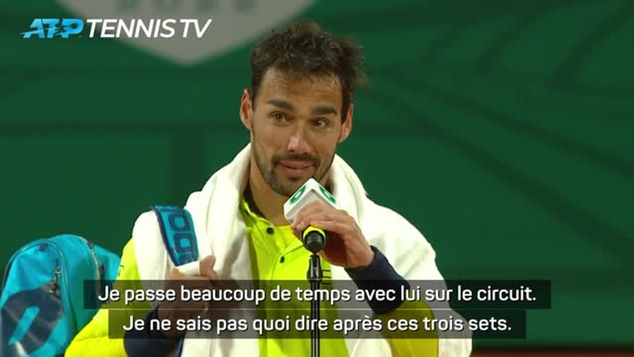 Belgrade - Fognini : "C'est toujours difficile...