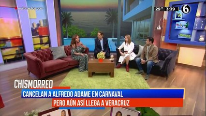 Alfredo Adame llega al carnaval de Veracruz pese a ser cancelado