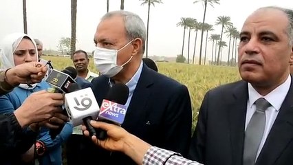 محافظ القليوبية لمزارعى القمح: الأحداث الدولية تقتضى التكاتف لزيادة كميات التوريد