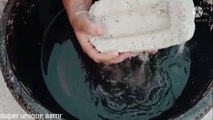 Fastest Gritty Sand Cement Water Crumbles Dipping Cr: Super Unique ASMR