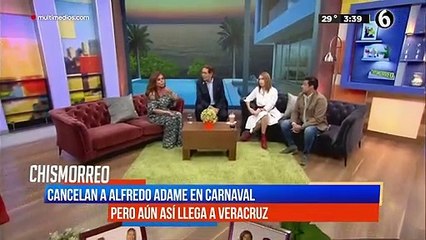Alfredo Adame llega al carnaval de Veracruz pese a ser cancelado