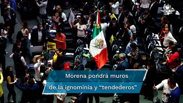 Morena anuncia campaña para exhibir nombre y cara de diputados traidores que votaron contra refor