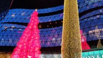 Beautiful Christmas Festival decorations in Orchard Road,Singapore,2020.