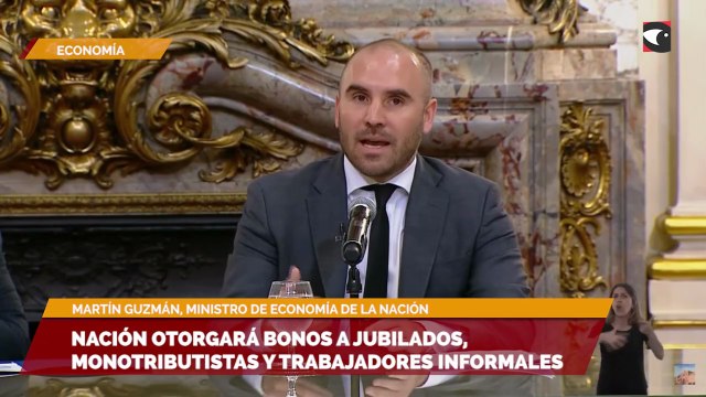 Nación otorgará bonos a jubilados, monotributistas y trabajadores informales