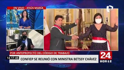 Presidente de Confiep: “Hoy debatimos el anteproyecto del nuevo código de trabajo”