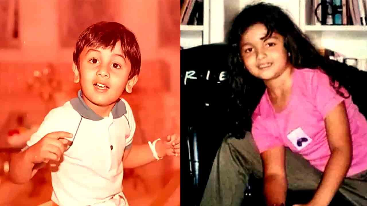 Ranbir Kapoor-Alia Bhatt के बचपन की अनदेखी Photos Viral, बेहद Cute दिखते थे दोनों | FilmiBeat - video Dailymotion