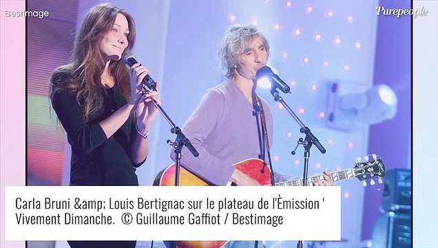 Louis Bertignac revient sur l'échec de son couple avec Carla Bruni : Elle était toute jeune...