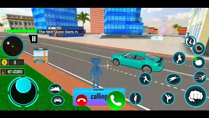Poppy Rope Hero Vegas City Rescue Battle Mission Android Gameplay By Games Zone