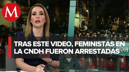 Personal de la CNDH recupera inmueble en República de Cuba en CdMx