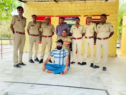 007 Gang : पुलिस ने पीछा कर रोका तो खेतों में भागा हार्डकोर, पुलिस ने ऐसे दबोचा