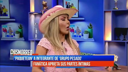 'Paquetean' a integrante de 'Pesado'