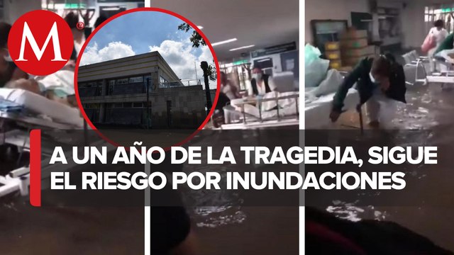 El hospital de Tula Hidalgo permanece cerrado tras inundaciones del año pasado