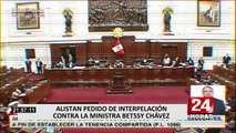 Patricia Chirinos promueve interpelación contra ministra Betssy Chávez