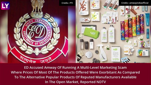 Amway India's Assets Provisionally Put Under Freeze by Enforcement Directorate for Running A 'Pyramid Scam'
