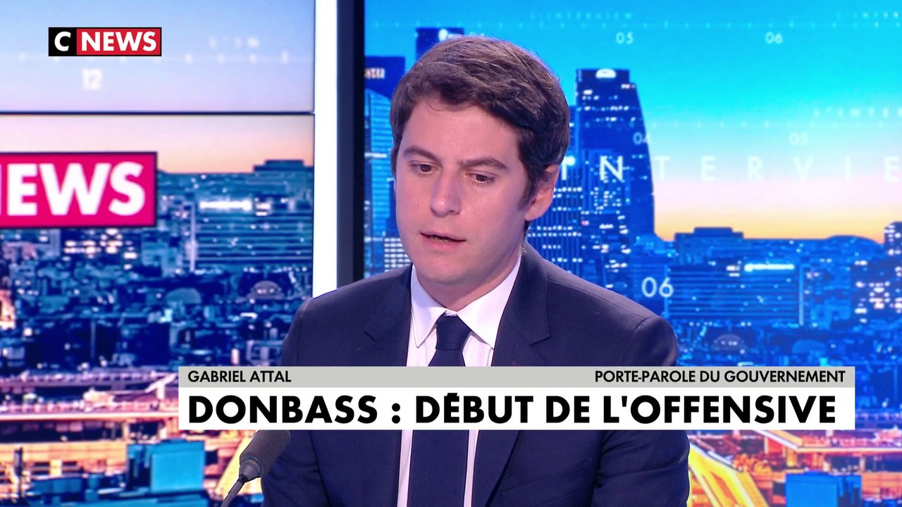 Gabriel Attal : «Nous allons continuer à prendre toutes les initiatives utiles pour mettre fin à la guerre en Ukraine»