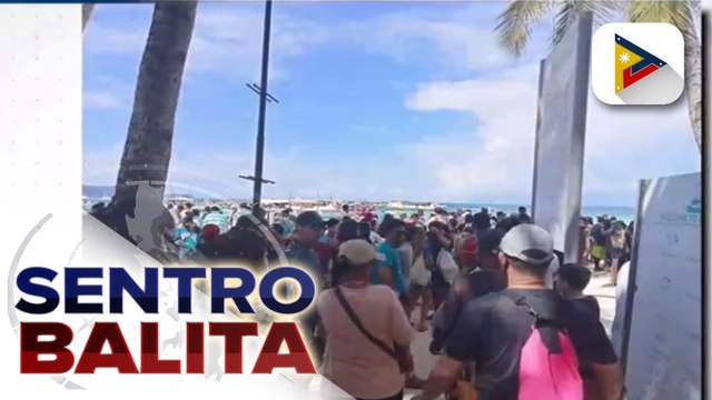 Mga awtoridad, sisiyasatin ang kung bakit hinayaang sumobra sa carrying capacity ang dami ng mga turista sa isla ng Boracay nitong Semana Santa;