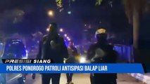 Polres Ponorogo Patroli Antisipasi Balap Liar di Kabupaten Ponorogo