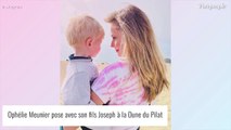 Ophélie Meunier et son fils Joseph complices : tendres photos avec sa petite tête toute blonde