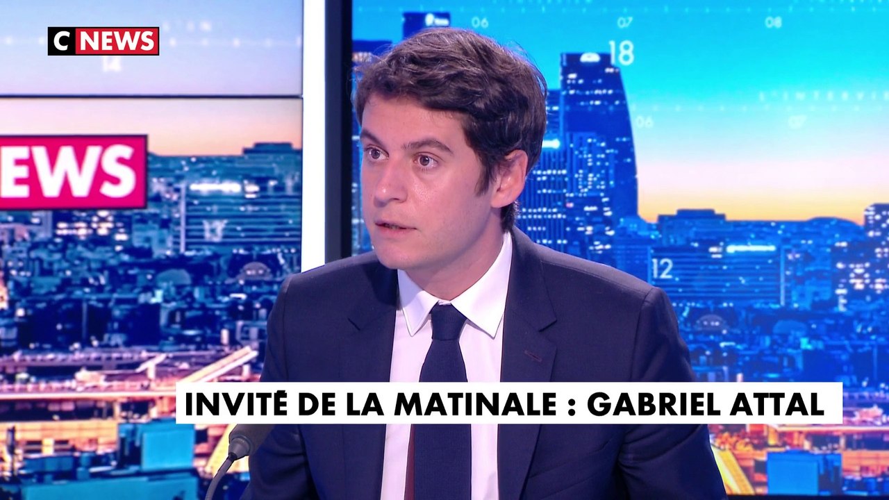 L'interview de Gabriel Attal