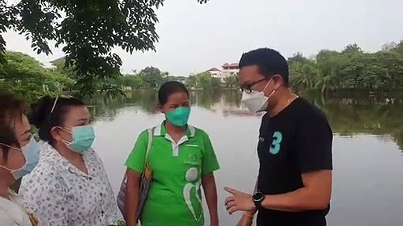 “สกลธี”สำรวจบึงหลังหมู่บ้านเอกชนย่านบางแค