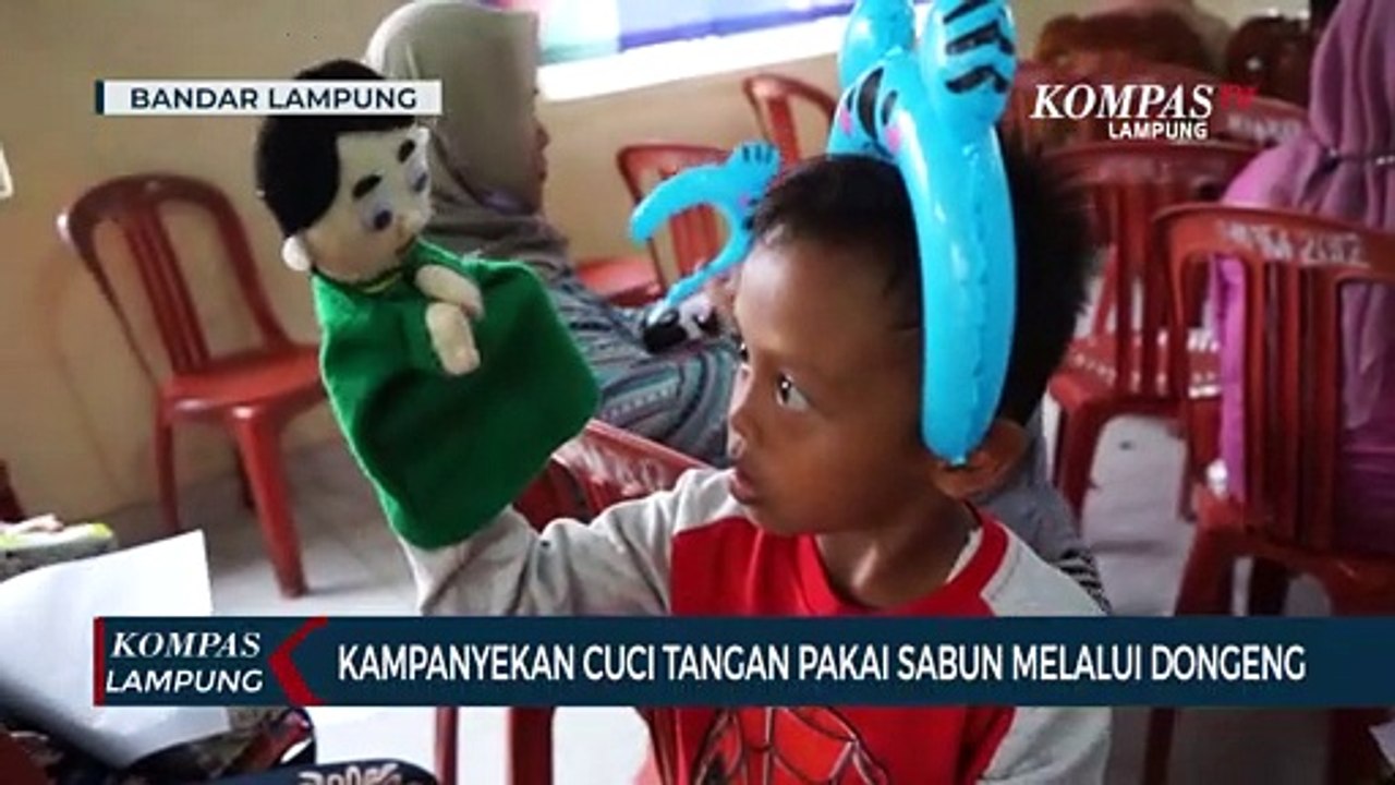Kampanyekan Sanitasi Cuci Tangan Pakai Sabun Me...