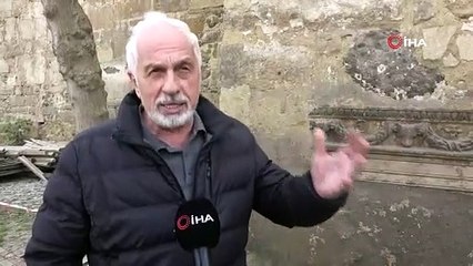 Sinop Kalesi’nin surlarında 2 bin 500 yıllık kırlent ortaya çıktı