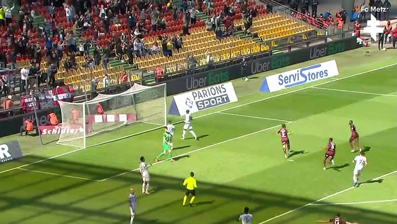 Metz - Clermont, Nicolas de Preville Grenat du match