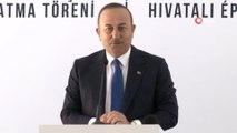 Dışişleri Bakanı Çavuşoğlu, Macaristanlı mevkidaşı ile temel atma töreninde konuştu